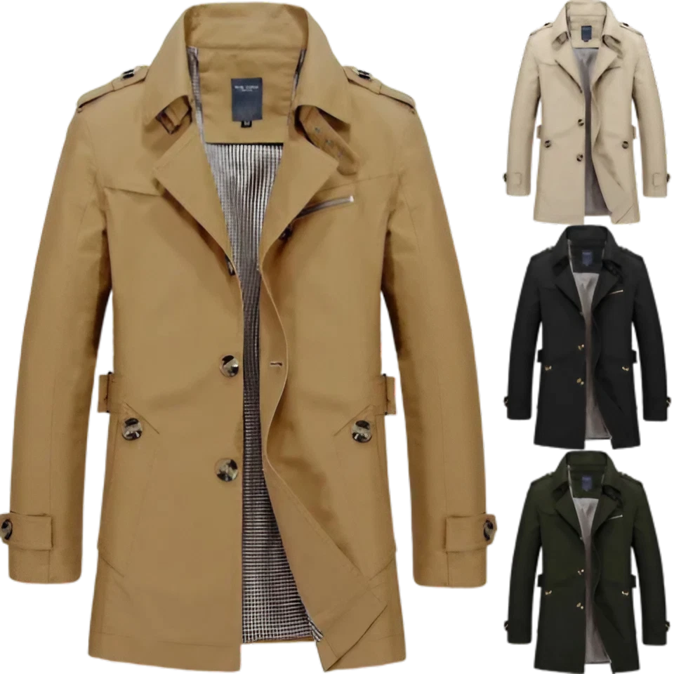 Henry - Vintage style jacket trench coat