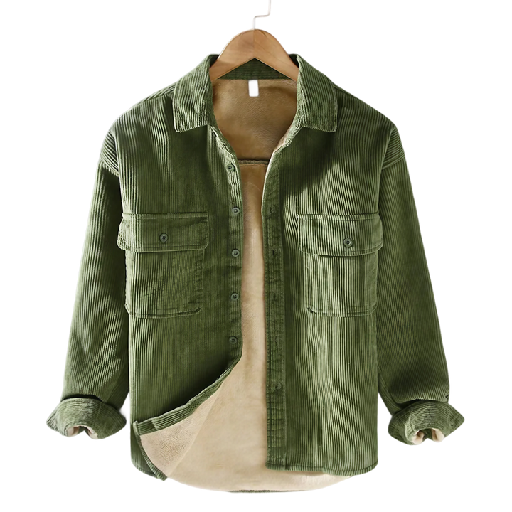 Declan - Men's Corduroy Winter Shirt